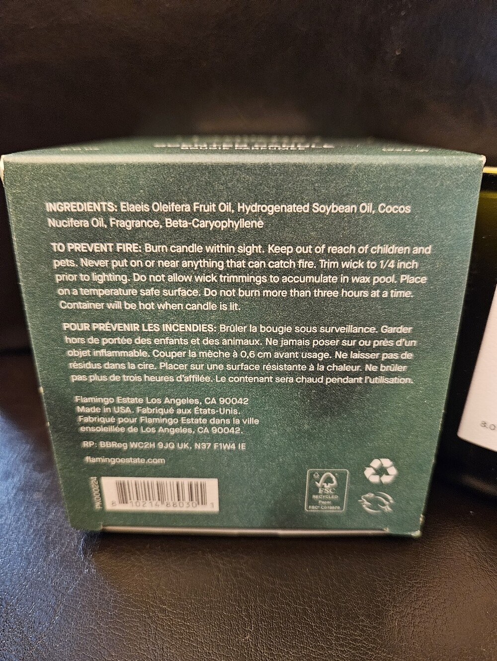 Flamingo Estate Archangelica Candle New, Box Limited Edition Scent - Picture 4 of 4